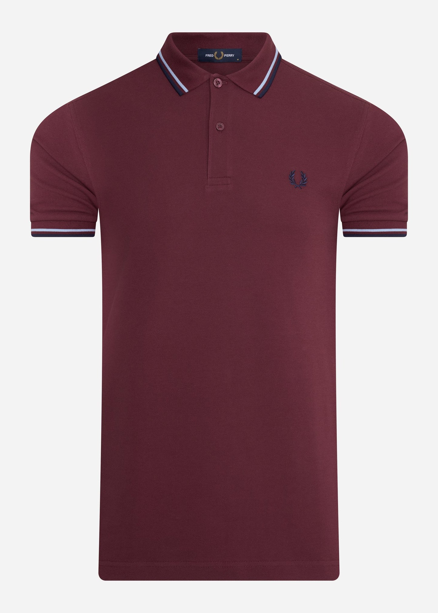 Fred Perry Polo's  Twin tipped fred perry shirt - aubergine 