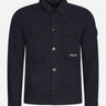 Marshall Artist Overshirts  Cotton ripstop overshirt - navy 