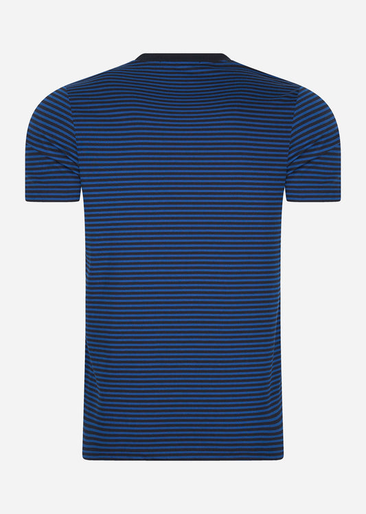 Fred Perry T-shirts  Fine stripe t-shirt - shaded cobalt navy 