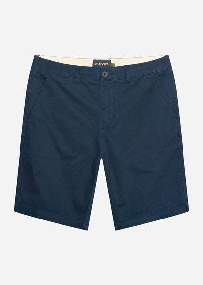 Lyle & Scott Korte Broeken  Chino short - dark navy 