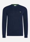 Lacoste Truien  Cotton sweater - navy blue 