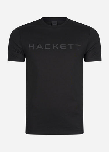 Hackett London T-shirts  Essential tee - black 