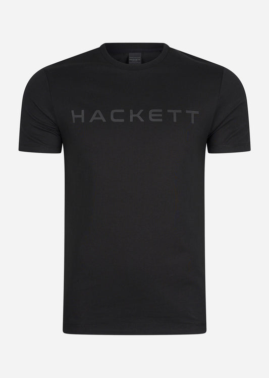 Hackett London T-shirts  Essential tee - black 