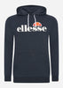 Ellesse Hoodies  Brisbane oh hoody - navy 