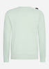 MA.Strum Truien  Core crew sweat - sea green 