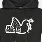 Peaceful Hooligan Hoodies  Outline hoodie - black 