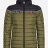 Ellesse Jassen  Lombardy 2 padded jacket - black khaki 