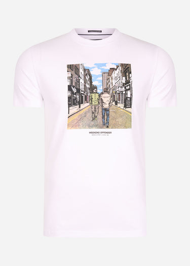 Weekend Offender T-shirts  Berwick street - white 