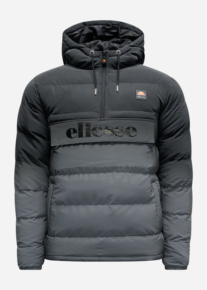 Ellesse Jassen  Pilazzo oh jacket - black silver reflective 