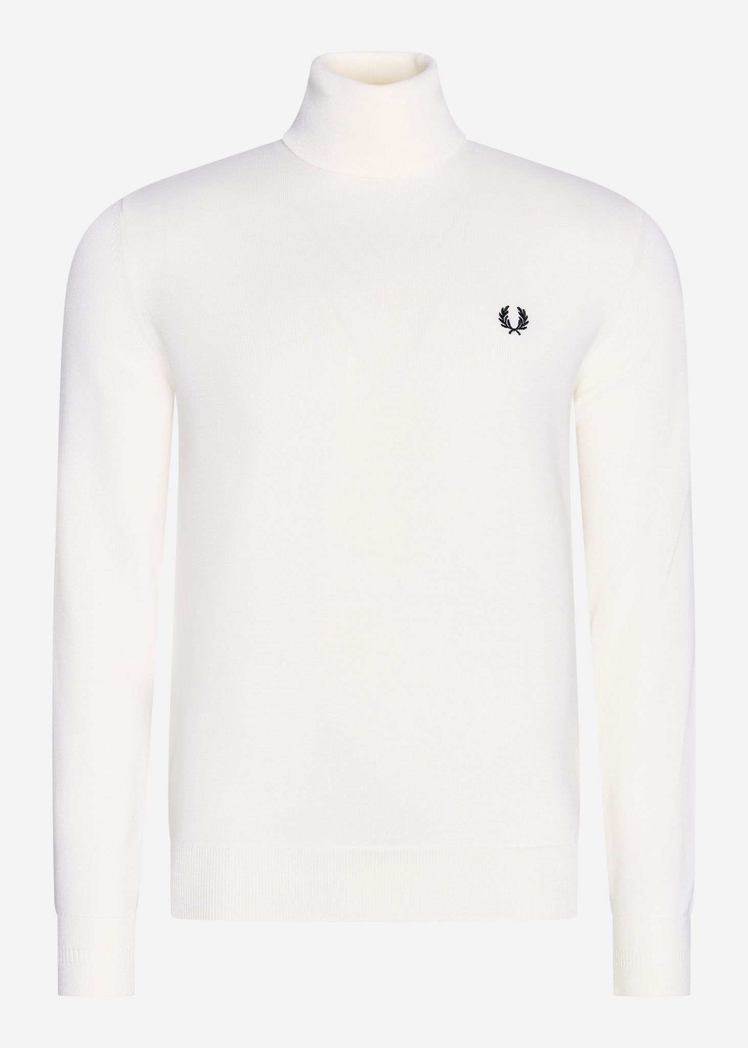 Fred Perry Truien  Roll neck jumper - snow white 