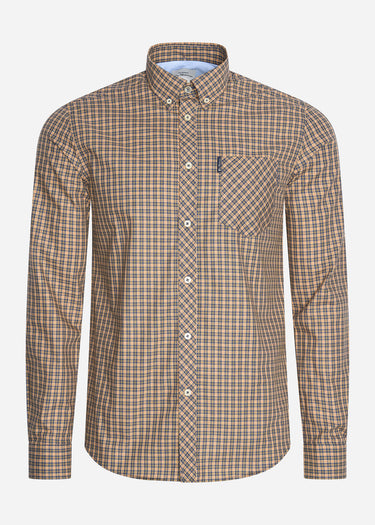 Ben Sherman Overhemden  Mini mod check - sand 