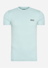 Barbour International T-shirts  Small logo tee - pastel spruce 