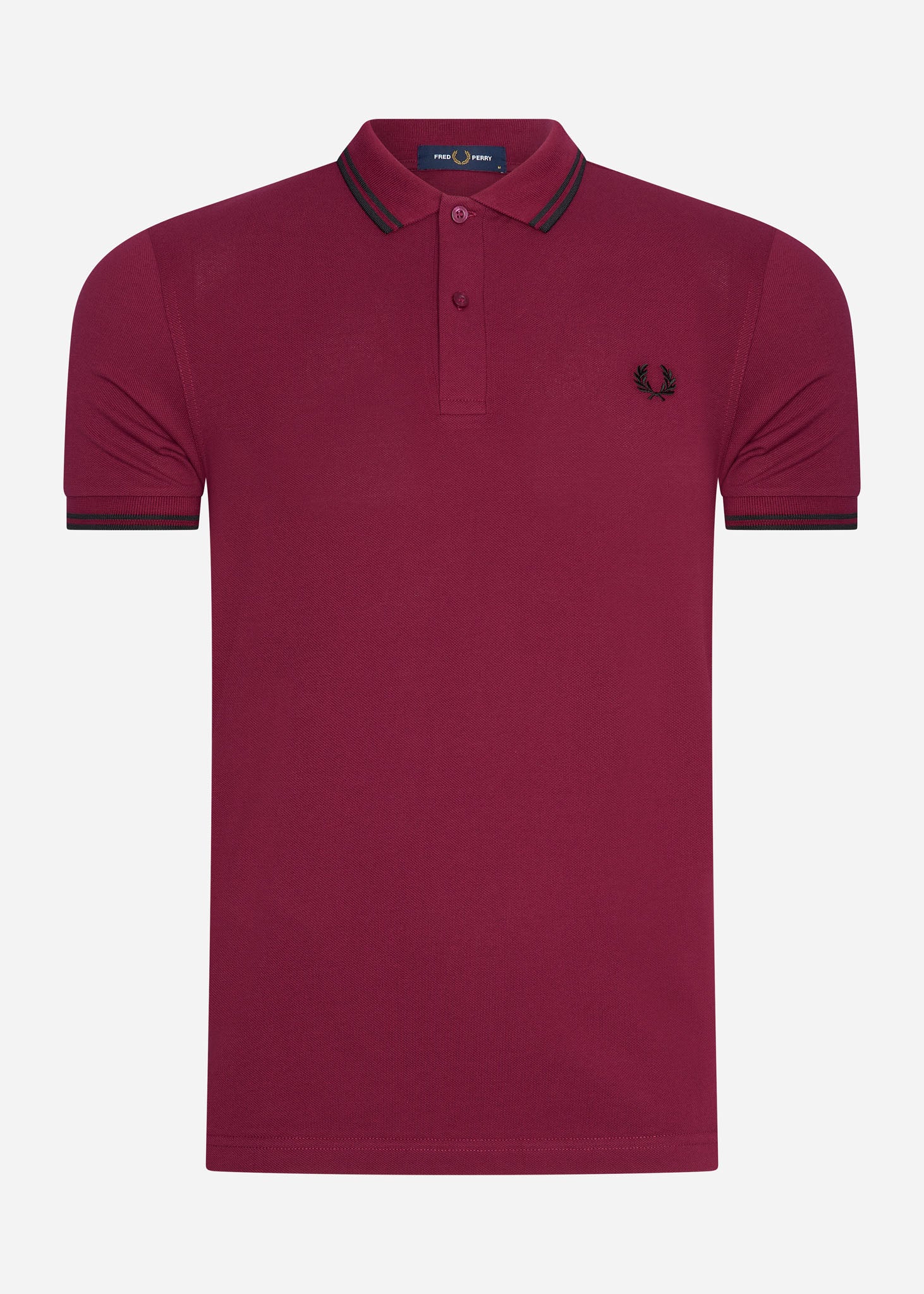 Fred Perry Polo's  Twin tipped fred perry shirt - tawny port 