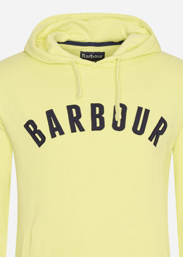 Barbour Hoodies  Acton hoodie - lemon zest 