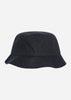 Fred Perry Bucket Hats  Laurel wreath canvas bucket hat - black 