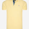 Barbour Polo's  Tartan pique polo - corn 