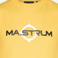 MA.Strum T-shirts  SS logo print tee - citrus yellow 