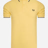 Fred Perry Polo's  Twin tipped fred perry shirt - 1964 yellow snow white navy 