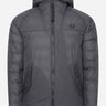 Fred Perry Jassen  Insulated hooded jacket - gunmetal 