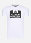 Weekend Offender T-shirts  Prison - white 