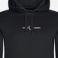 Fred Perry Hoodies  Embroidered hooded sweatshirt - black 