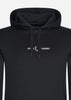 Fred Perry Hoodies  Embroidered hooded sweatshirt - black 