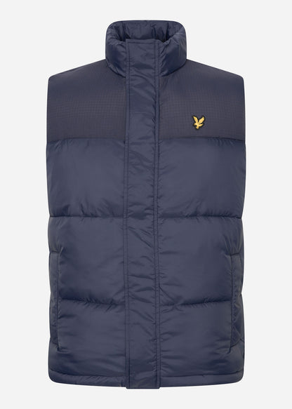 Lyle & Scott Bodywarmers  Wadded gilet - dark navy 