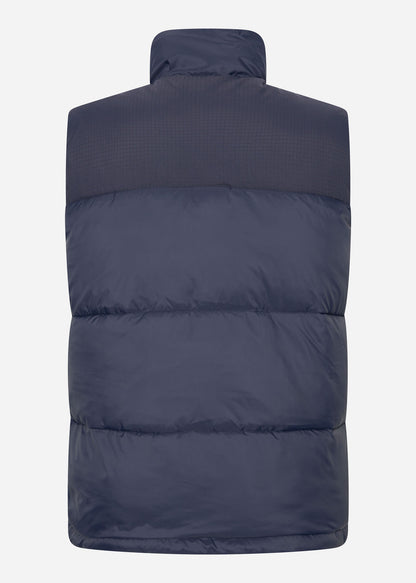 Lyle & Scott Bodywarmers  Wadded gilet - dark navy 