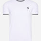 Fred Perry T-shirts  Twin tipped t-shirt - white 