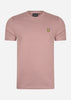 Lyle & Scott T-shirts  Plain t-shirt - hutton pink 