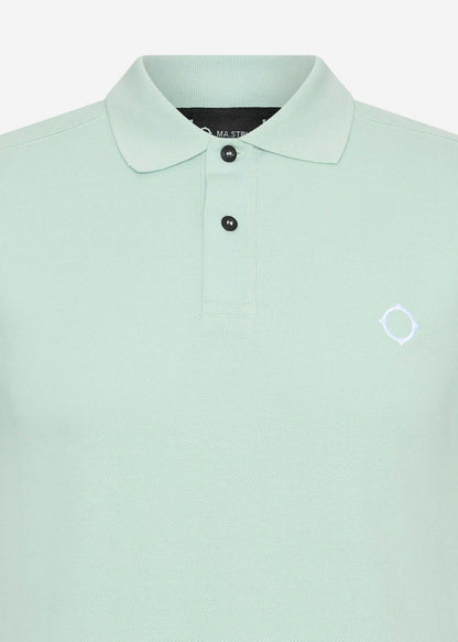 MA.Strum Polo's  SS pique polo - mist green 