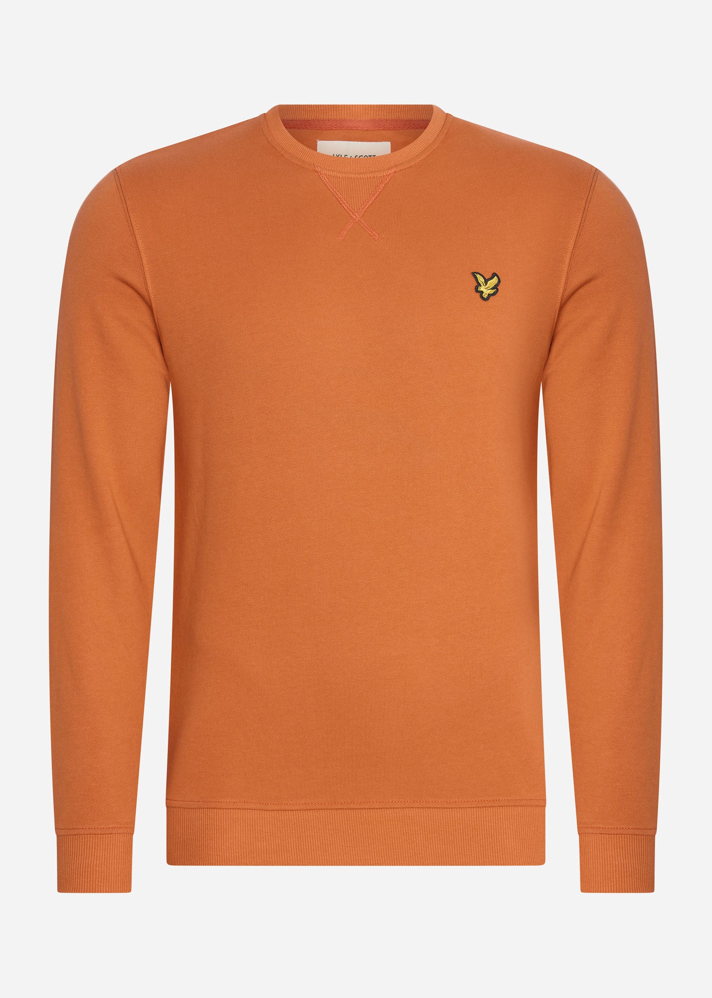 Lyle & Scott Truien  Crew neck sweatshirt - victory orange 