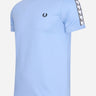 Fred Perry T-shirts  Taped ringer t-shirt - sky 