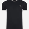 Fred Perry T-shirts  Twin tipped t-shirt - black 