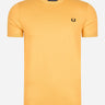 Fred Perry T-shirts  Ringer t-shirt - golden hour 
