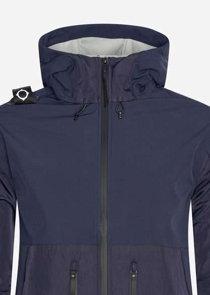 MA.Strum Jassen  Softshell hooded jacket - ink navy 