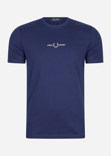 Fred Perry T-shirts  Embroidered t-shirt - french navy 