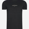 Fred Perry T-shirts  Embroidered t-shirt - black 