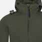 MA.Strum Jassen  Softshell full zip hooded jacket - oil slick 