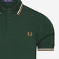 Fred Perry Polo's  Twin tipped polo - evergreen 