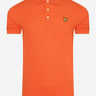 Lyle & Scott Polo's  Plain polo shirt - burnt orange 