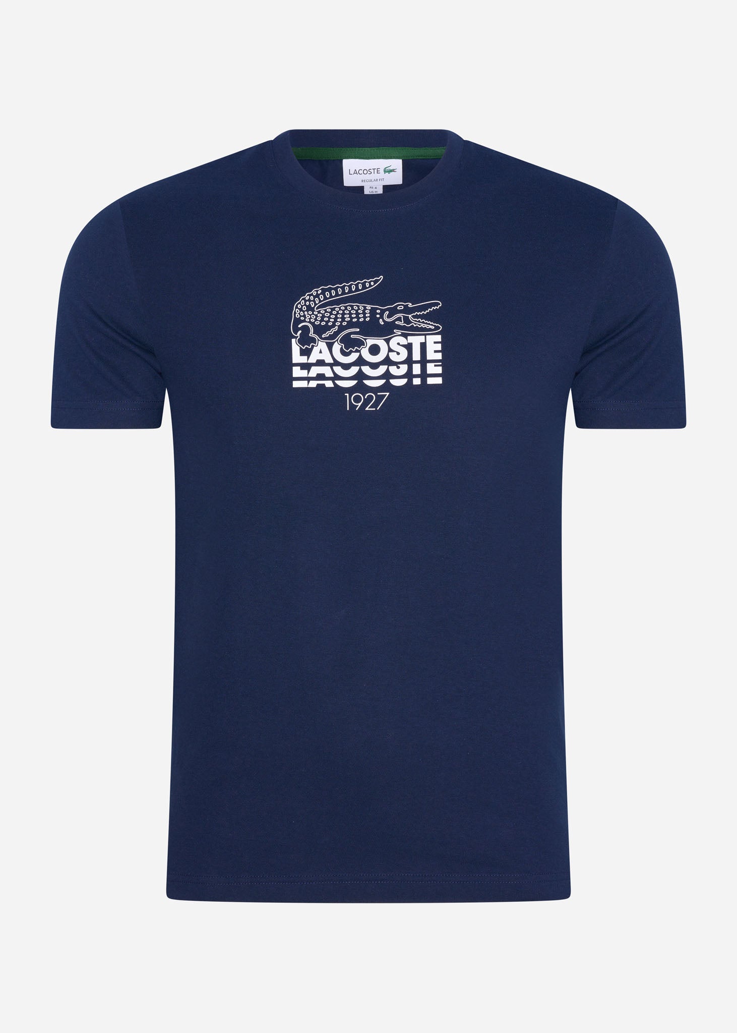 Lacoste T-shirts  Lacoste branding t-shirt - navy blue 