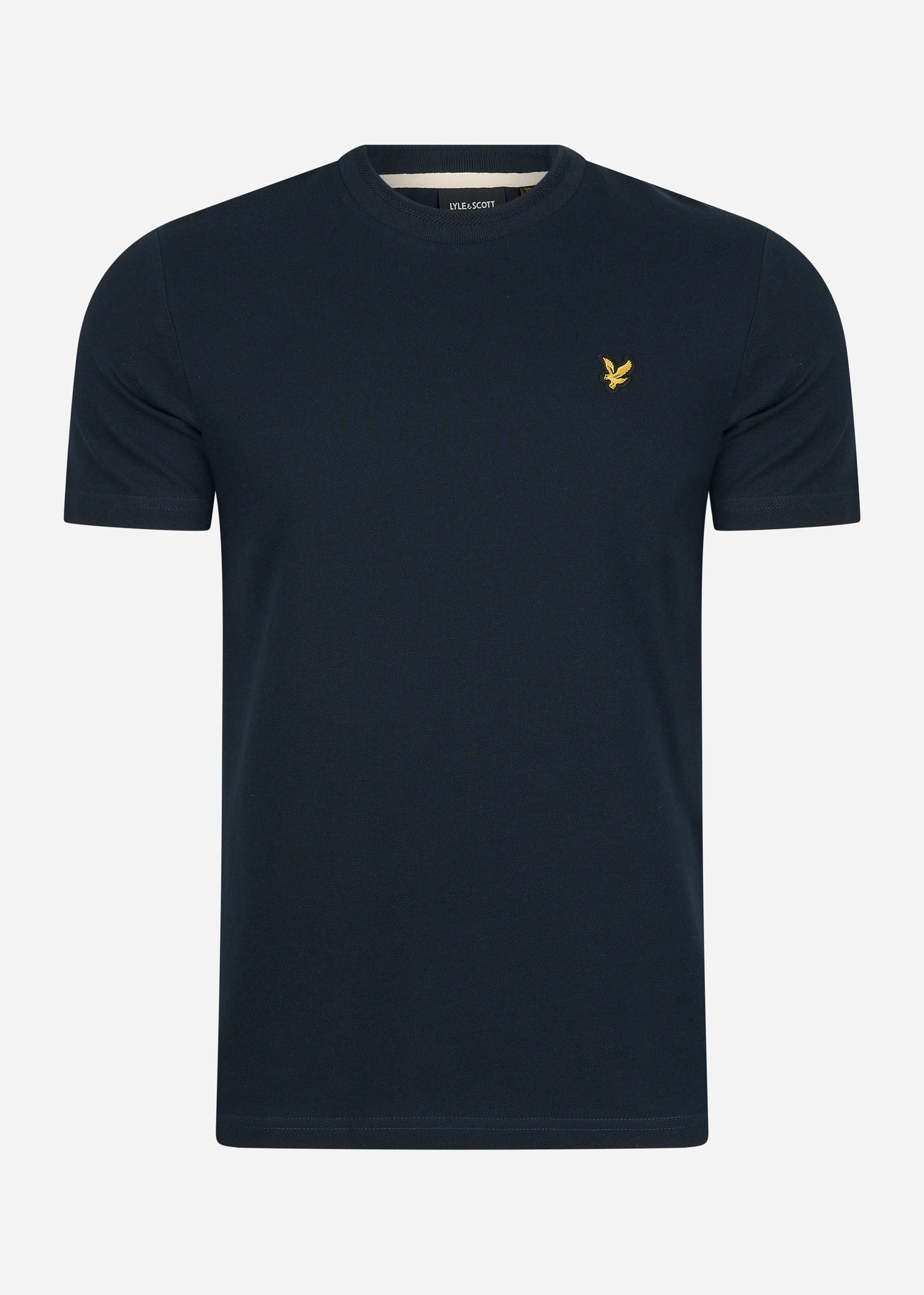 Lyle & Scott T-shirts  Crest tipped t-shirt - dark navy 