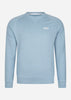 Barbour International Truien  Essential crew neck sweat - powder blue 