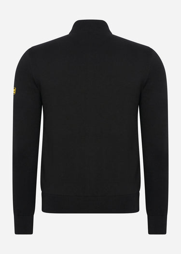 Barbour International Vesten  Legacy baffle zip thru - black 