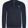 Fred Perry Truien  Half zip sweatshirt - navy 