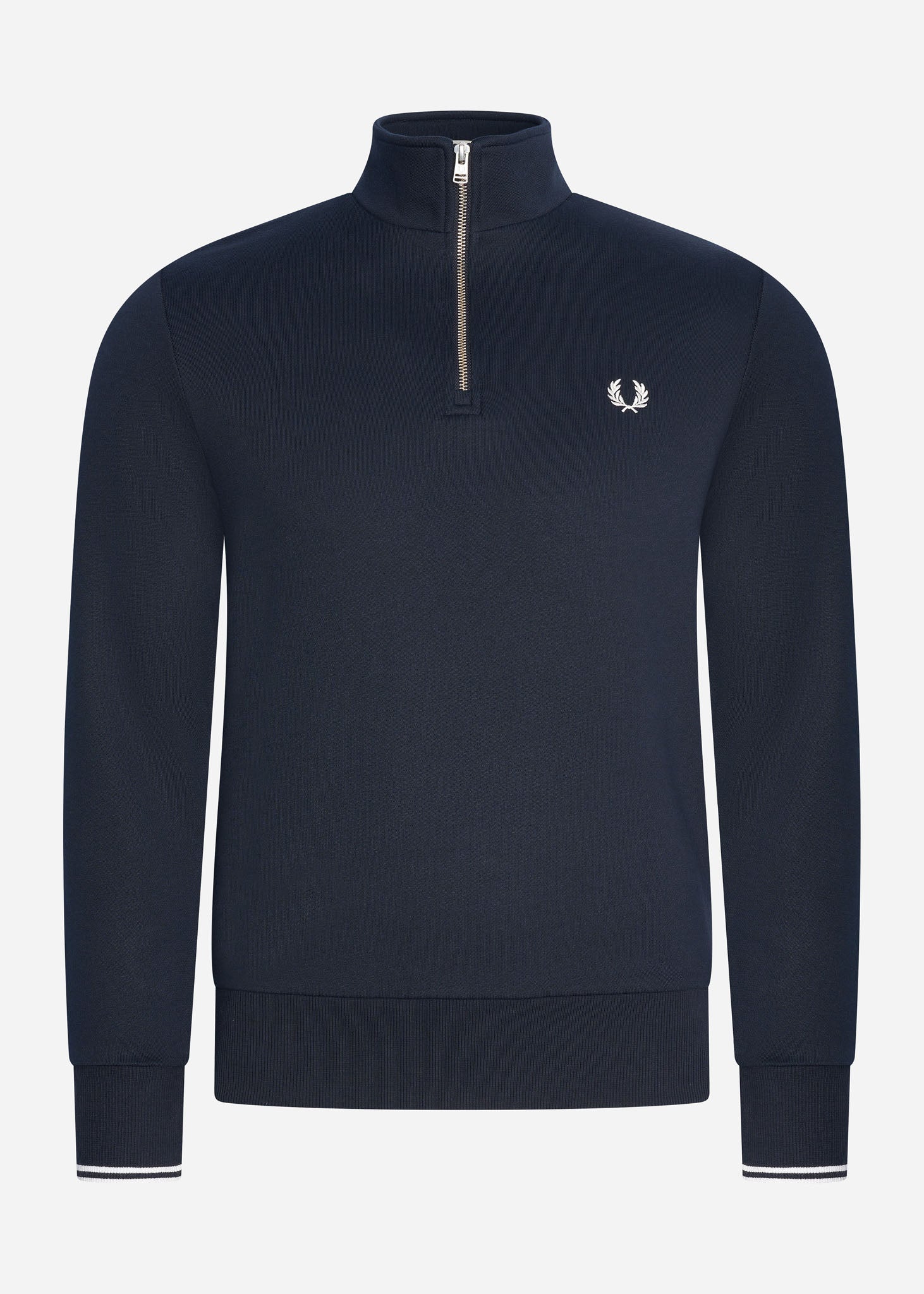 Fred Perry Truien  Half zip sweatshirt - navy 