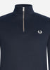 Fred Perry Truien  Half zip sweatshirt - navy 