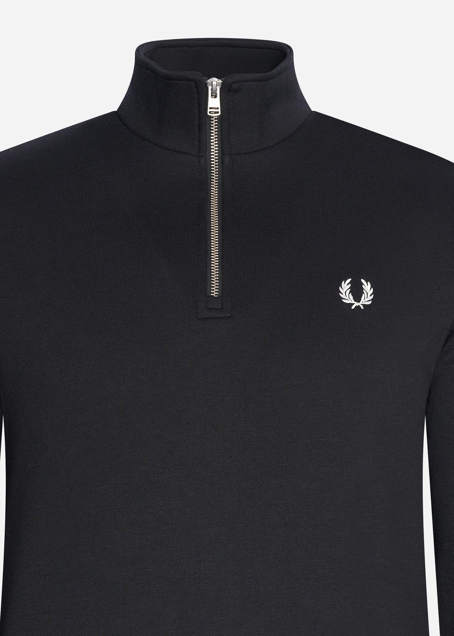 Fred Perry Truien  Half zip sweatshirt - black 