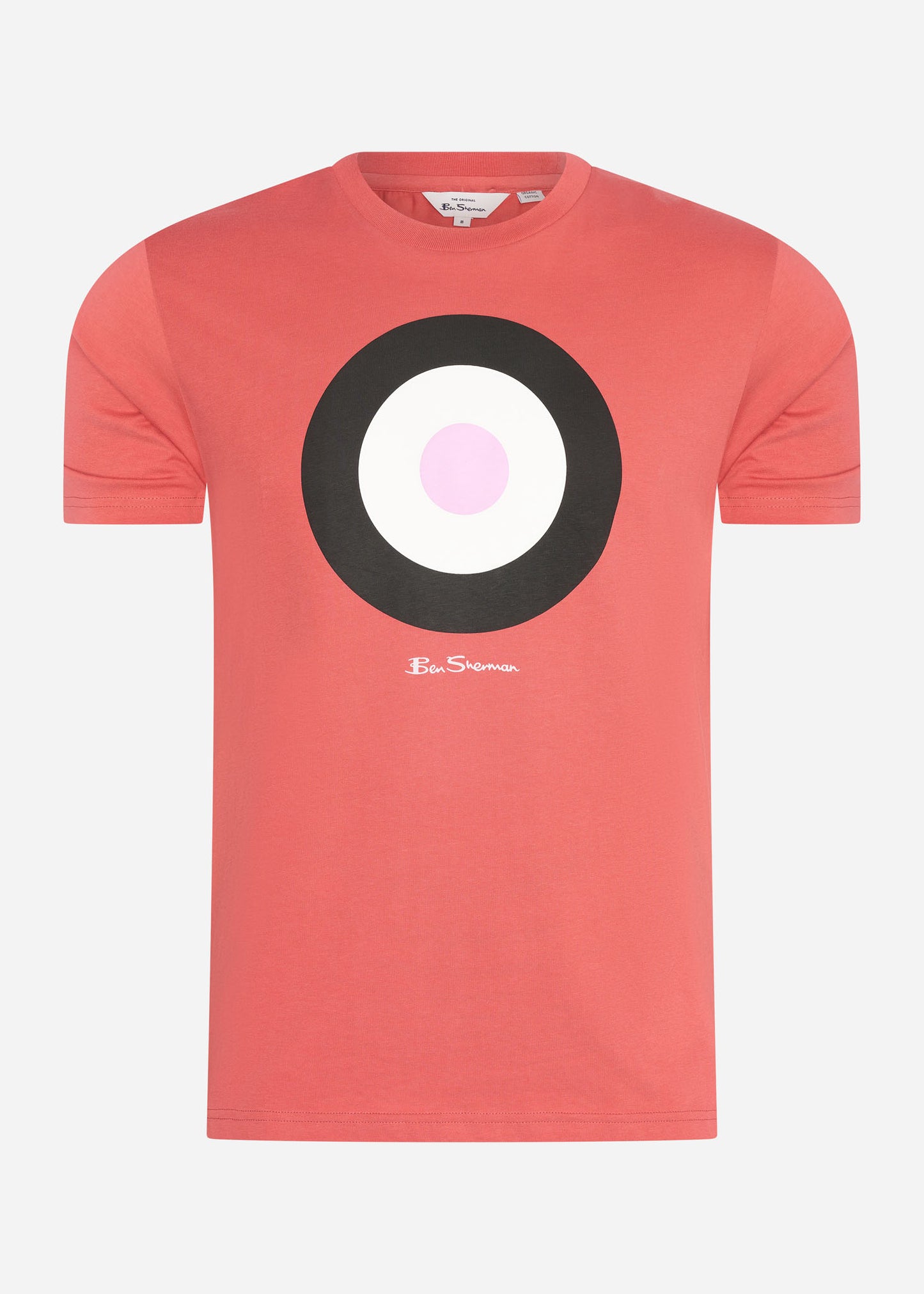 Ben Sherman T-shirts  Signature target tee - raspberry 